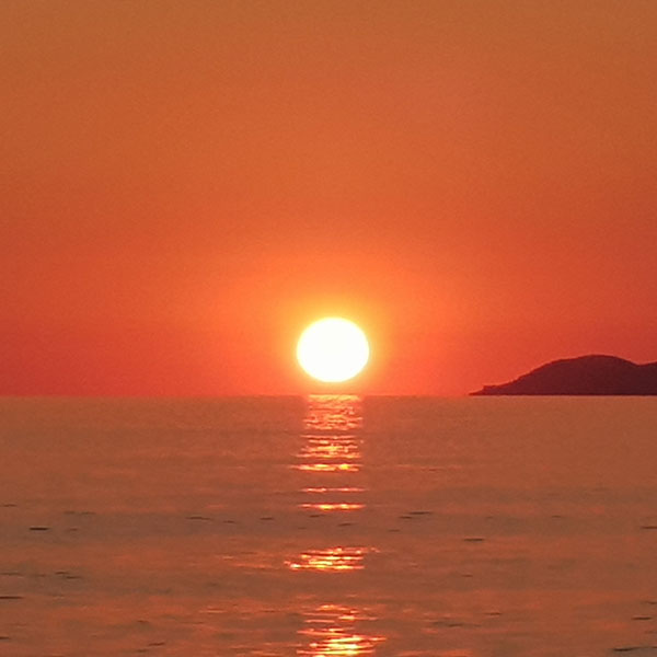 atardecer Calabria