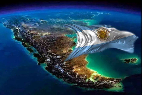 vista aerea de argentina