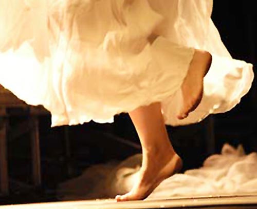 piedi ballando pizzica
