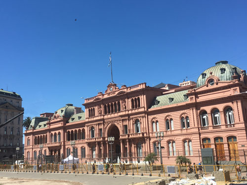 casa rosada en argentina