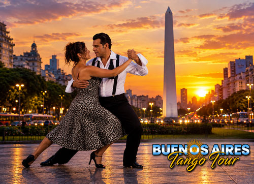 buenos aires al atardecer Fernando y Silvia