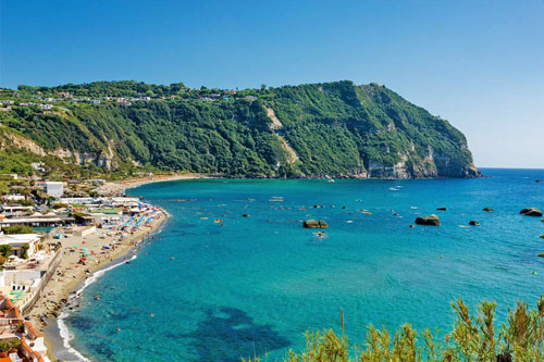 ischia tango  and sea in august