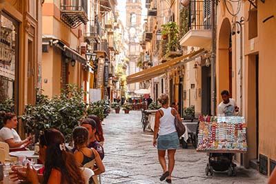 strade della città di Palermo