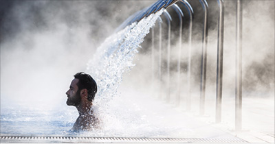 spa spring waters at Budapest